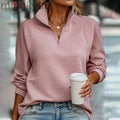 Modern Quarter-Zip Sweater