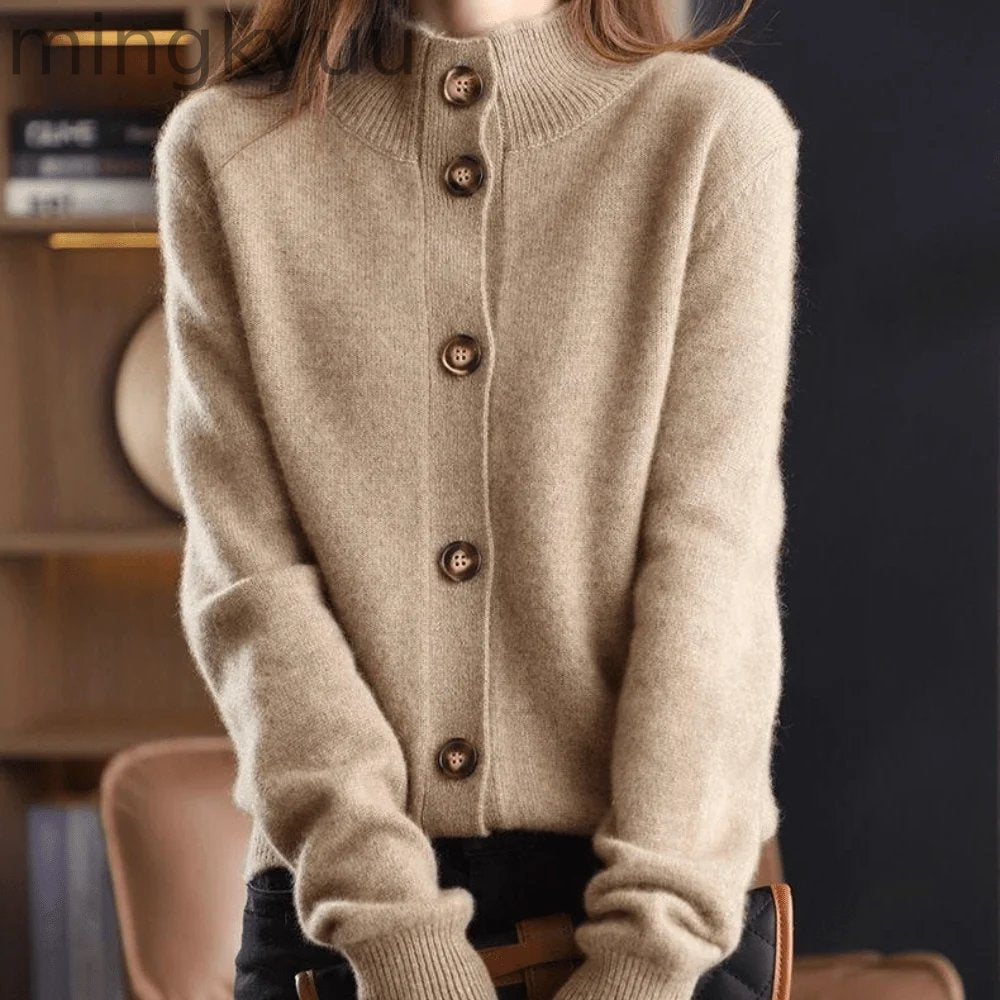 Cashmere Knit Cardigan
