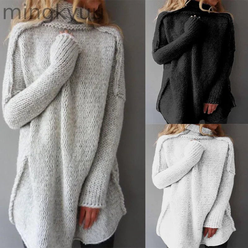Claire - Turtleneck Pullover Sweater
