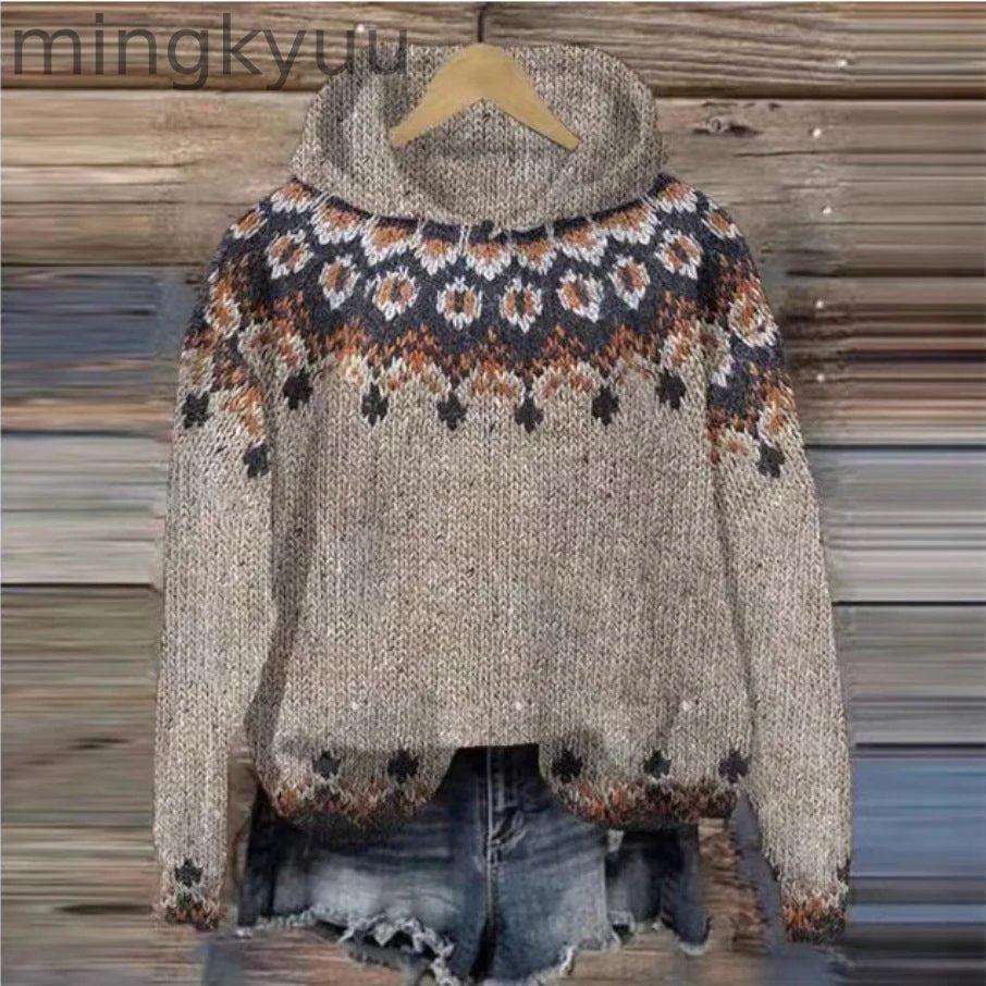 Ethnic Retro Hoodie