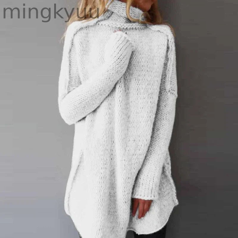 Claire - Turtleneck Pullover Sweater
