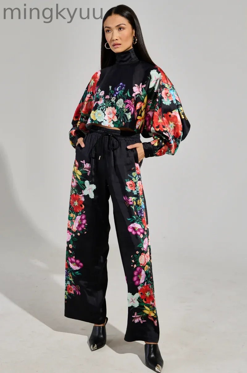 FULL BLOOM STRAIGHT LEG TROUSERS