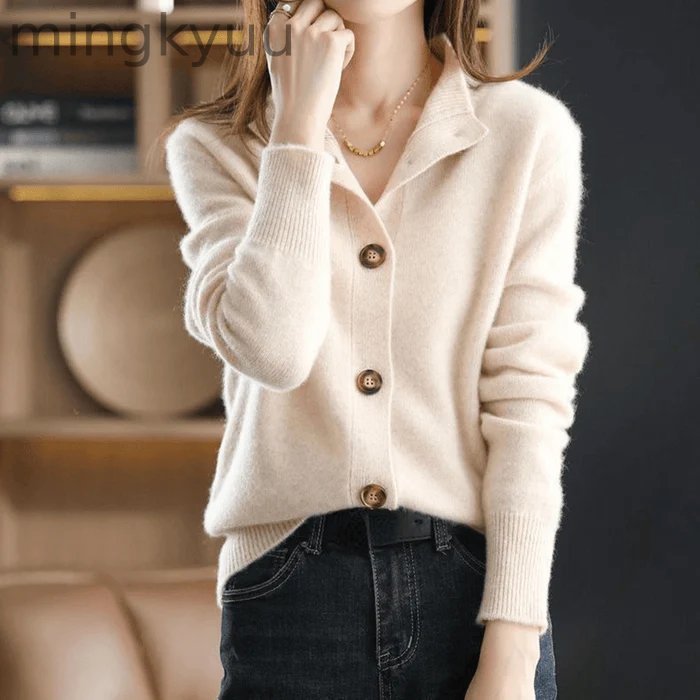 Cashmere Knit Cardigan