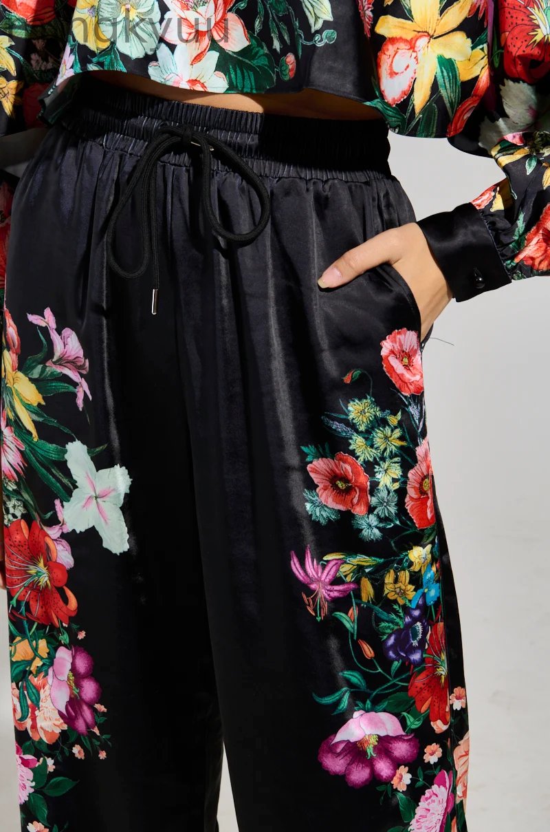 FULL BLOOM STRAIGHT LEG TROUSERS