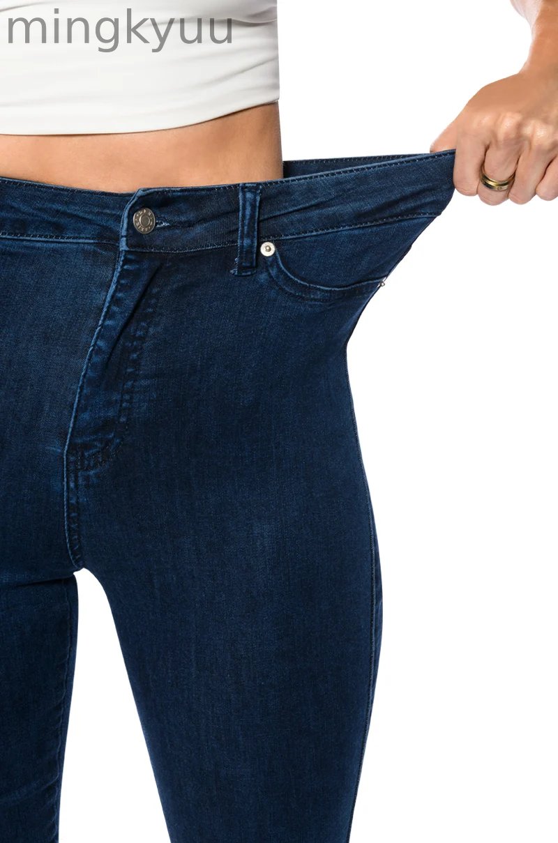 FLEX-FIT HIGH WAISTED SUPER STRETCHY SKINNY JEANS