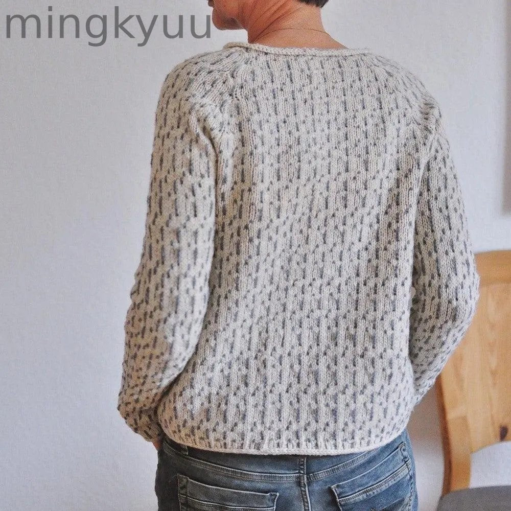 GREY BOATNECK SWEATER