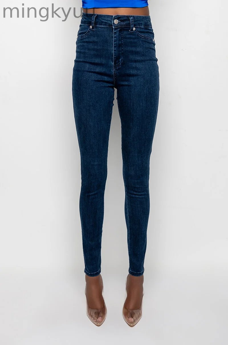FLEX-FIT HIGH WAISTED SUPER STRETCHY SKINNY JEANS
