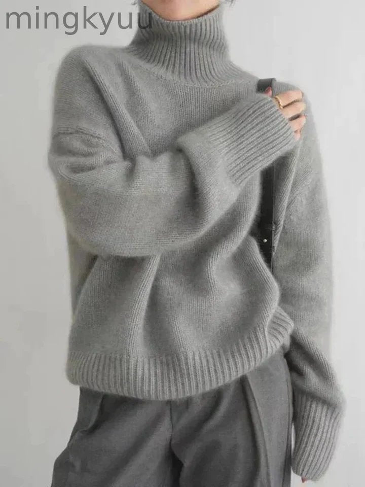 Cashmere Turtleneck Sweater