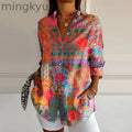 Calista - Floral Blouse