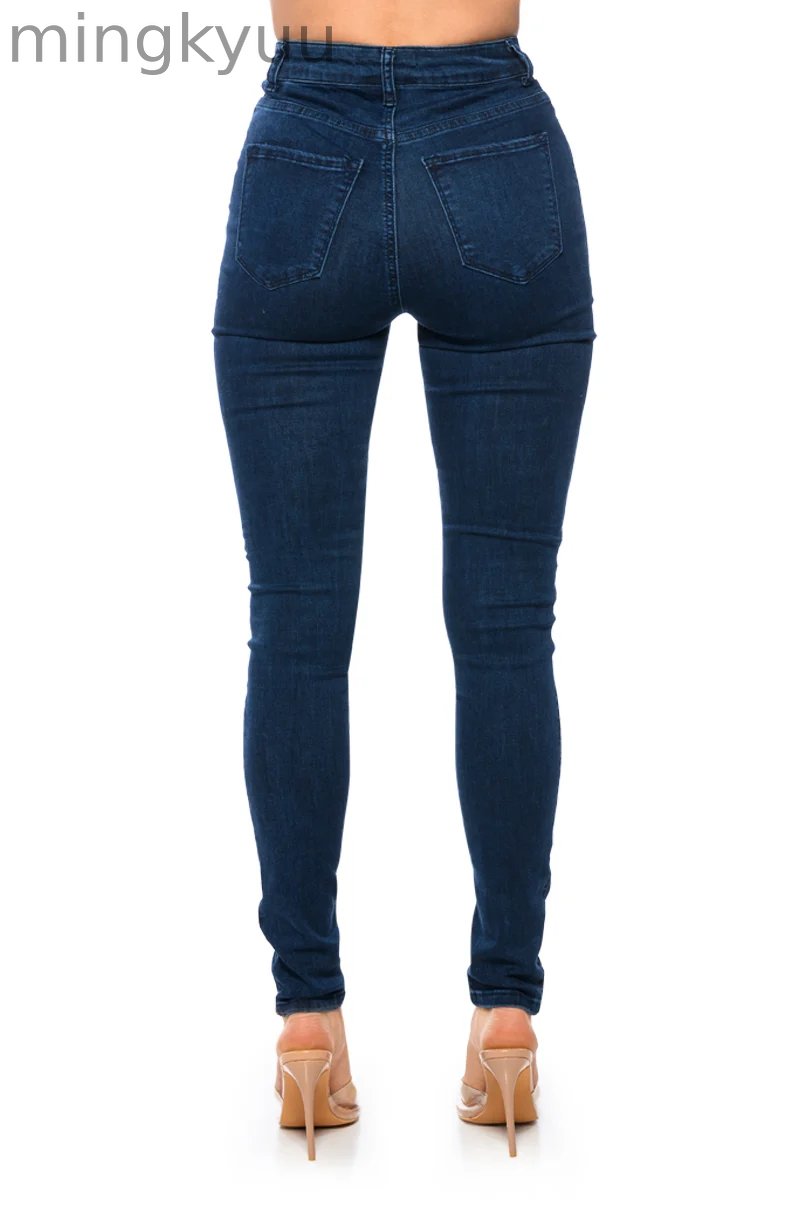FLEX-FIT HIGH WAISTED SUPER STRETCHY SKINNY JEANS