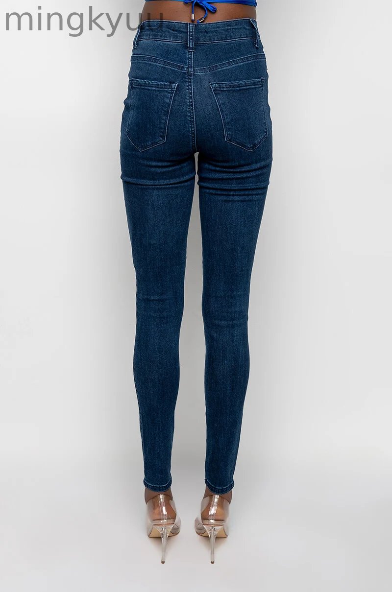 FLEX-FIT HIGH WAISTED SUPER STRETCHY SKINNY JEANS