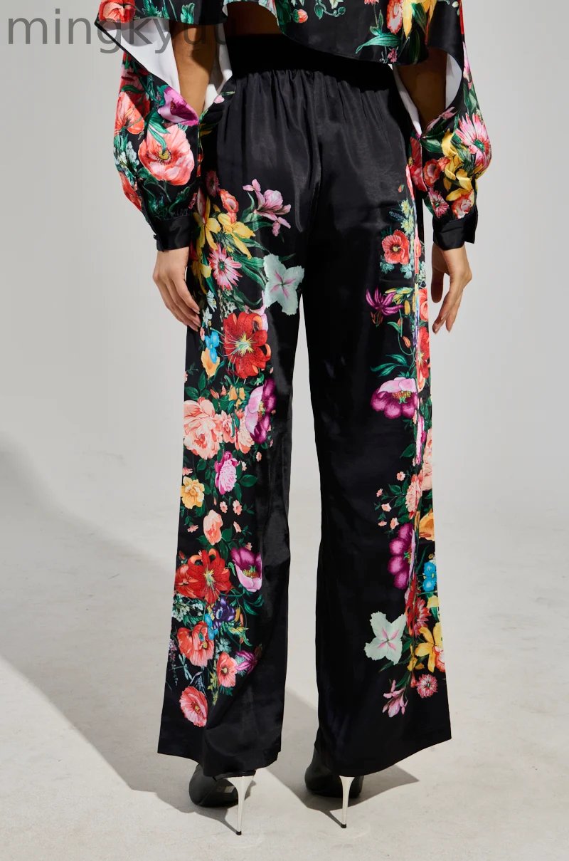 FULL BLOOM STRAIGHT LEG TROUSERS