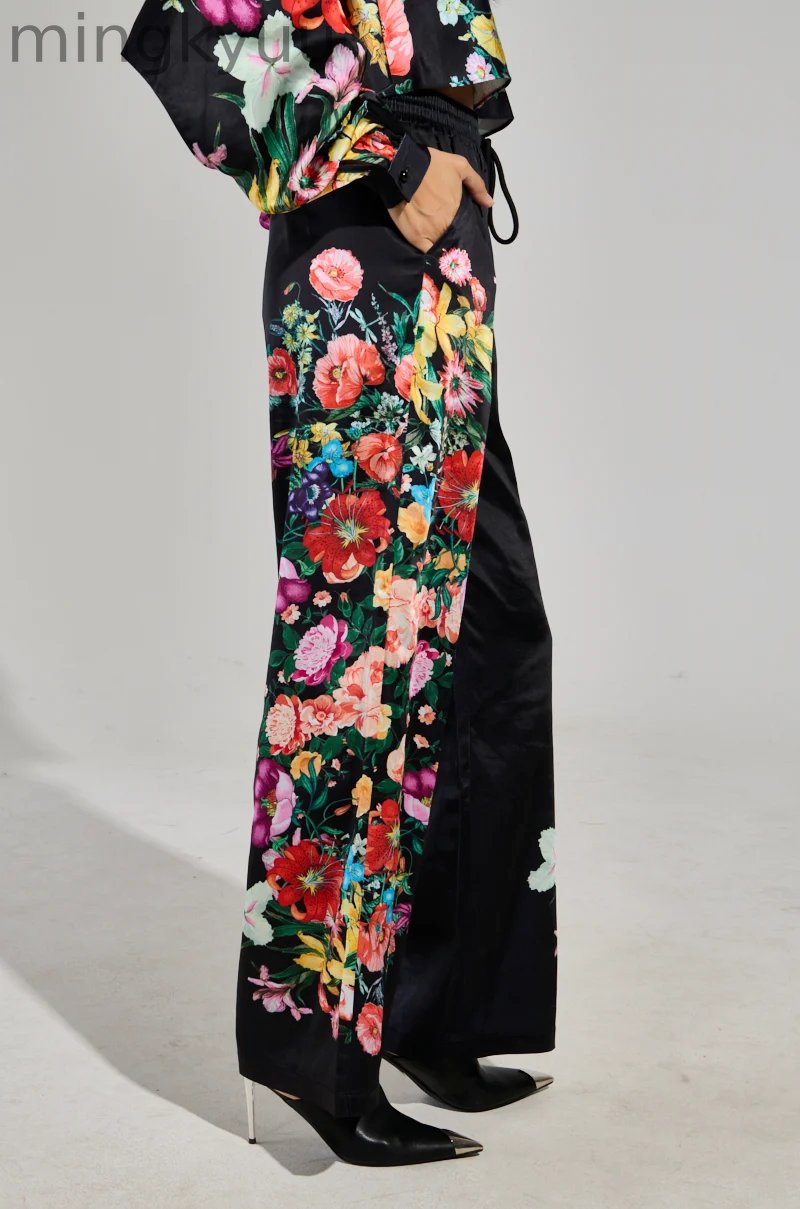 FULL BLOOM STRAIGHT LEG TROUSERS