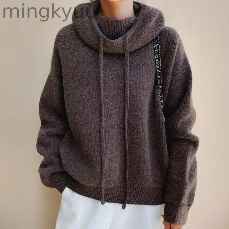 Charlotte - Wool Turtleneck Sweater