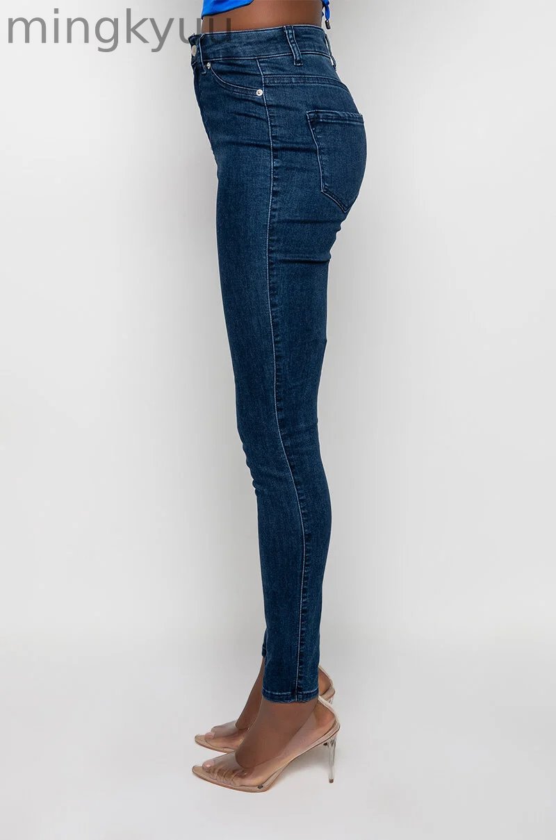 FLEX-FIT HIGH WAISTED SUPER STRETCHY SKINNY JEANS